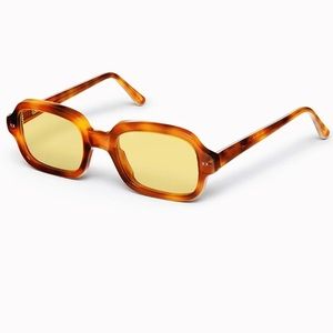 Lexxola Jordy Sunglasses in Tortoise / Yellow